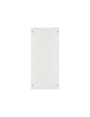 LANBERG RACKOVÁ SKRIŇA 19" NÁSTENNÁ 27U/600X600 (FLAT PACK) S PRESKLENÝMI DVERAMI ŠEDÁ V2
