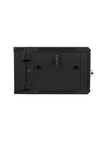 LANBERG RACKOVÁ SKRIŇA 19" DVOJDIELNA NÁSTENNÁ 6U/600X600 (FLAT PACK) ČIERNA