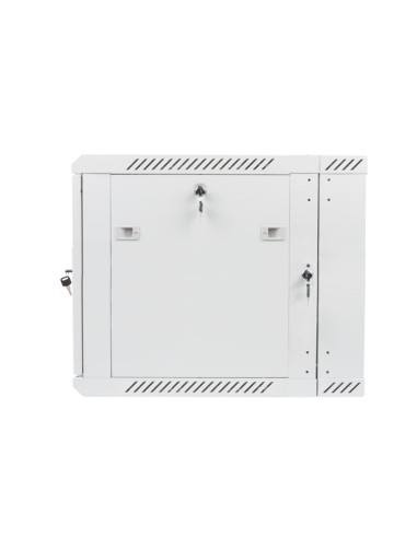 LANBERG RACKOVÁ SKRIŇA 19" DVOJDIELNA NÁSTENNÁ 9U/600X600 (FLAT PACK) ŠEDÁ