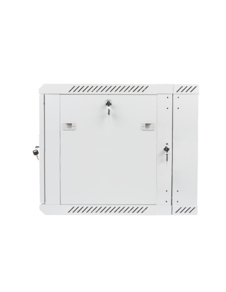 LANBERG RACKOVÁ SKRIŇA 19" DVOJDIELNA NÁSTENNÁ 9U/600X600 (FLAT PACK) ŠEDÁ