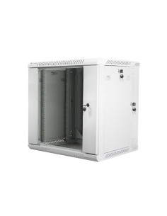 LANBERG RACKOVÁ SKRIŇA 19" DVOJDIELNA NÁSTENNÁ 12U/600X600 (FLAT PACK) ŠEDÁ