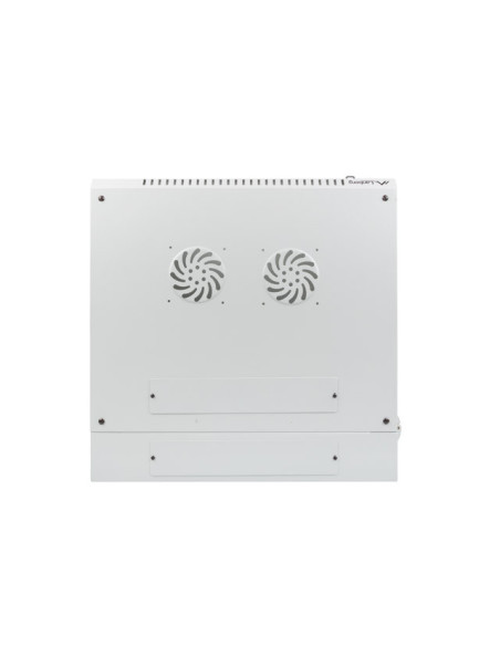 LANBERG RACKOVÁ SKRIŇA 19" DVOJDIELNA NÁSTENNÁ 12U/600X600 (FLAT PACK) ŠEDÁ