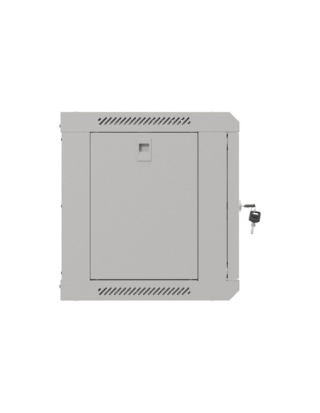 LANBERG 19" RACKOVÁ SKRIŇA PRO MONTÁŽ NA STENU 6U/540X350 (FLAT PACK) S PROSKLENÝMI DVERAMI ŠEDÁ