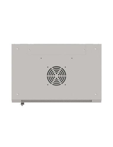 LANBERG 19" RACKOVÁ SKRIŇA PRO MONTÁŽ NA STENU 9U/540X350 (FLAT PACK) S PROSKLENÝMI DVERAMI ŠEDÁ