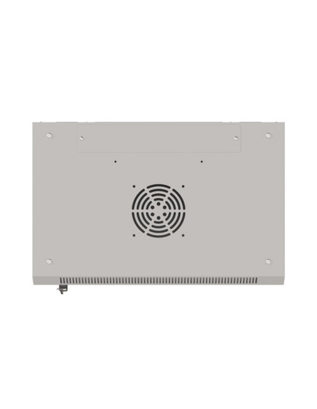LANBERG 19" RACKOVÁ SKRIŇA PRO MONTÁŽ NA STENU 9U/540X350 (FLAT PACK) S PROSKLENÝMI DVERAMI ŠEDÁ