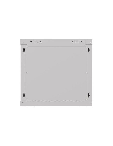LANBERG 19" RACKOVÁ SKRIŇA PRO MONTÁŽ NA STENU 9U/540X350 (FLAT PACK) S PROSKLENÝMI DVERAMI ŠEDÁ