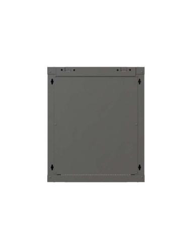 LANBERG 19" RACKOVÁ SKRIŇA PRO MONTÁŽ NA STENU 12U/540X350 (PLOCHÉ BALENIE) S PROSKLENÝMI DVERMI ČIERNA