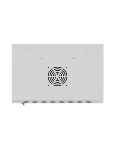 LANBERG 19" RACKOVÁ SKRIŇA 12U/540X350 (FLAT PACK) S PRESKLENÝMI DVERAMI ŠEDÁ