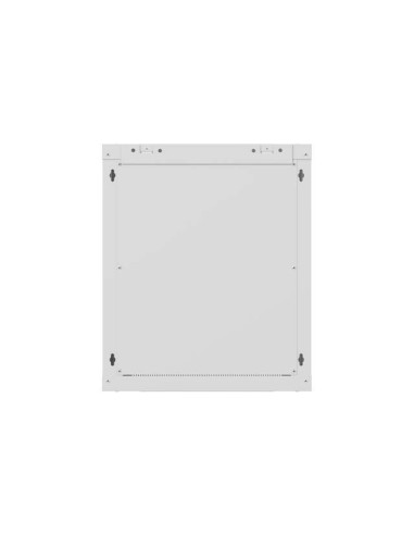 LANBERG 19" RACKOVÁ SKRIŇA 12U/540X350 (FLAT PACK) S PRESKLENÝMI DVERAMI ŠEDÁ