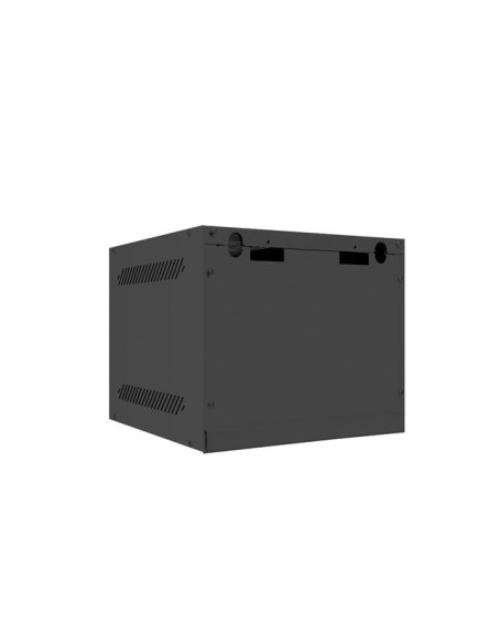 LANBERG RACKOVÁ SKRIŇA 10" NÁSTENNÁ 4U/280X310 (FLAT PACK) S PRESKLENÝMI DVERMI ČIERNA