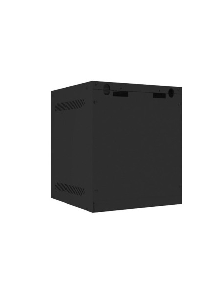 LANBERG RACKOVÁ SKRIŇA 10" PRO MONTÁŽ NA STENU 6U/280X310 PRO VLASTNÚ MONTÁŽ S KOVOVÝMI DVERAMI ČIERNA