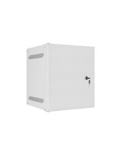 LANBERG RACKOVÁ SKRIŇA 10" PRO MONTÁŽ NA STENU 6U/280X310 PRO VLASTNÚ MONTÁŽ S KOVOVÝMI DVERAMI ŠEDÁ