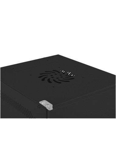 LANBERG RACKOVÁ SKRIŇA 10" PRO MONTÁŽ NA STENU 9U/280X310 PRO VLASTNÚ MONTÁŽ S KOVOVÝMI DVERAMI ČIERNA