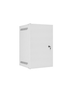 LANBERG RACKOVÁ SKRIŇA 10" PRO MONTÁŽ NA STENU 9U/280X310 PRO VLASTNÚ MONTÁŽ S KOVOVÝMI DVERAMI ŠEDÁ