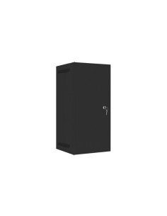 LANBERG RACKOVÁ SKRIŇA 10" NÁSTENNÁ 12U/280X310 PRO VLASTNÚ MONTÁŽ S KOVOVÝMI DVERAMI ČIERNA-FLAT PACK