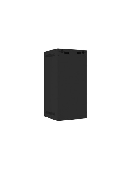 LANBERG RACKOVÁ SKRIŇA 10" NÁSTENNÁ 12U/280X310 PRO VLASTNÚ MONTÁŽ S KOVOVÝMI DVERAMI ČIERNA-FLAT PACK