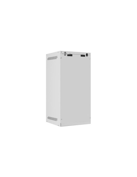 LANBERG RACKOVÁ SKRIŇA 10" NÁSTENNÁ 12U/280X310 PRO VLASTNÚ MONTÁŽ S KOVOVÝMI DVERAMI ŠEDÁ-FLAT PACK