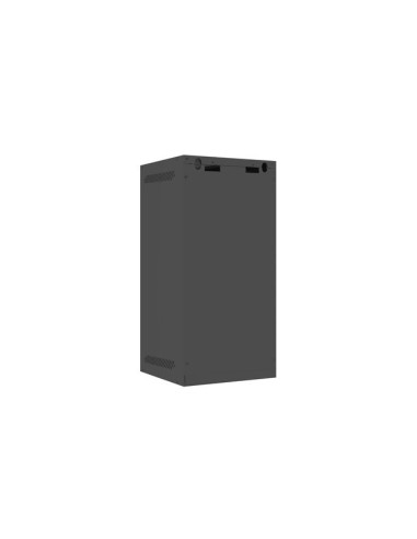 LANBERG RACKOVÁ SKRIŇA 10" NÁSTENNÁ 12U/280X310 (FLAT PACK) S PRESKLENÝMI DVERMI ČIERNA