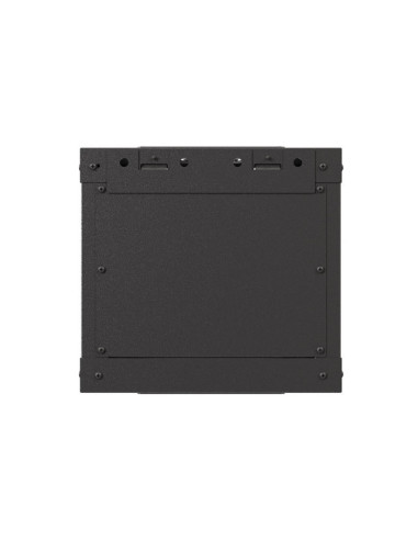 LANBERG RACKOVÁ SKRIŇA 10" NÁSTENNÁ 4U/300X300 (FLAT PACK) S PRESKLENÝMI DVERMI ČIERNA
