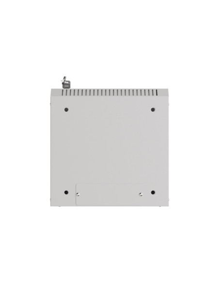 LANBERG RACKOVÁ SKRIŇA 10" NÁSTENNÁ 4U/300X300 (FLAT PACK) S PRESKLENÝMI DVERAMI ŠEDÁ