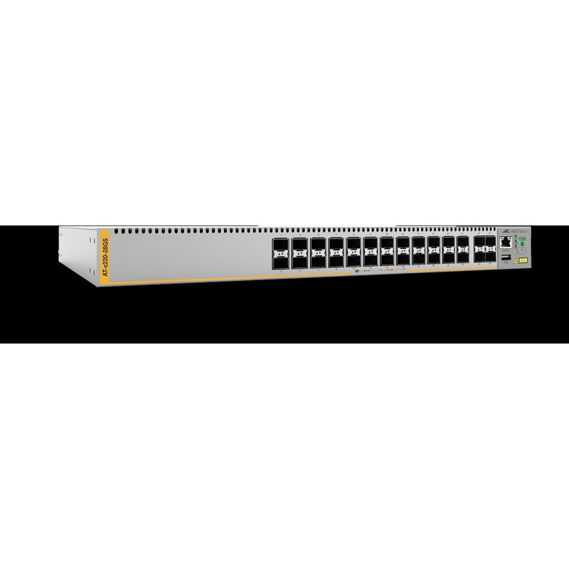 Allied Telesis AT-x220-28GS-50 28-port 100/1000X SFP L3 switch, 1 Fixed AC power supply