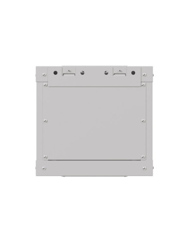 LANBERG RACKOVÁ SKRIŇA 10" NÁSTENNÁ 4U/300X300 (FLAT PACK) S PRESKLENÝMI DVERAMI ŠEDÁ