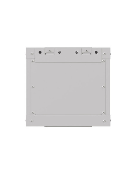 LANBERG RACKOVÁ SKRIŇA 10" NÁSTENNÁ 4U/300X300 (FLAT PACK) S PRESKLENÝMI DVERAMI ŠEDÁ