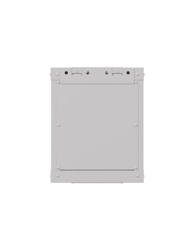 LANBERG RACKOVÁ SKRIŇA 10" NÁSTENNÁ 6U/300X300 (FLAT PACK) S PRESKLENÝMI DVERAMI ŠEDÁ