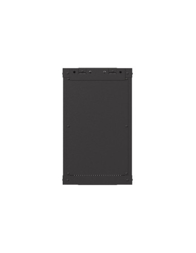 LANBERG RACKOVÁ SKRIŇA 10" NÁSTENNÁ 9U/300X300 (FLAT PACK) S PRESKLENÝMI DVERMI ČIERNA