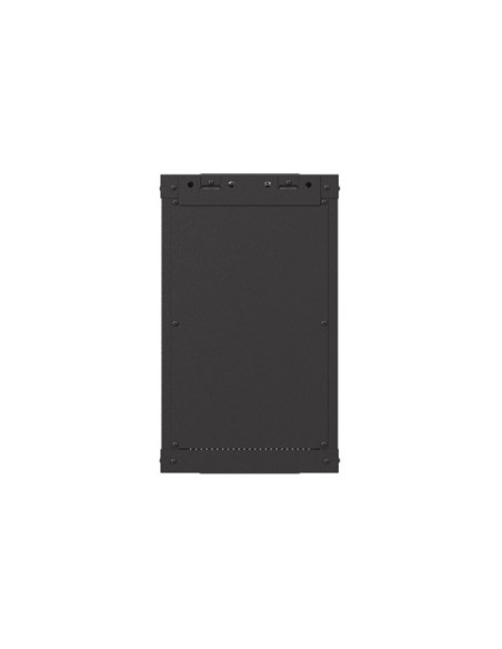 LANBERG RACKOVÁ SKRIŇA 10" NÁSTENNÁ 9U/300X300 (FLAT PACK) S PRESKLENÝMI DVERMI ČIERNA