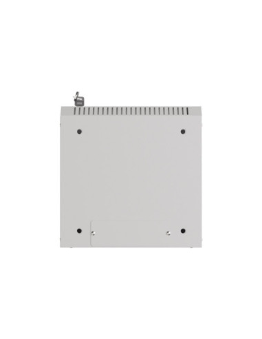 LANBERG RACKOVÁ SKRIŇA 10" NÁSTENNÁ 9U/300X300 (FLAT PACK) S PRESKLENÝMI DVERAMI ŠEDÁ