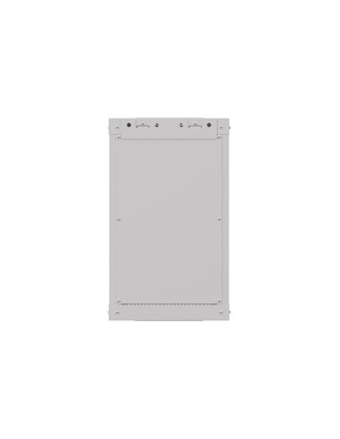 LANBERG RACKOVÁ SKRIŇA 10" NÁSTENNÁ 9U/300X300 (FLAT PACK) S PRESKLENÝMI DVERAMI ŠEDÁ