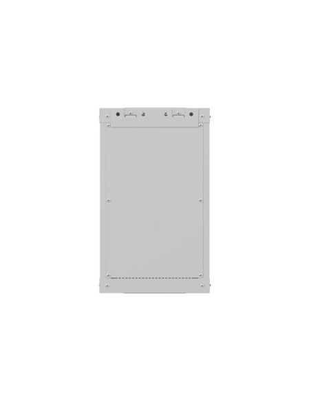 LANBERG RACKOVÁ SKRIŇA 10" NÁSTENNÁ 9U/300X300 (FLAT PACK) S PRESKLENÝMI DVERAMI ŠEDÁ