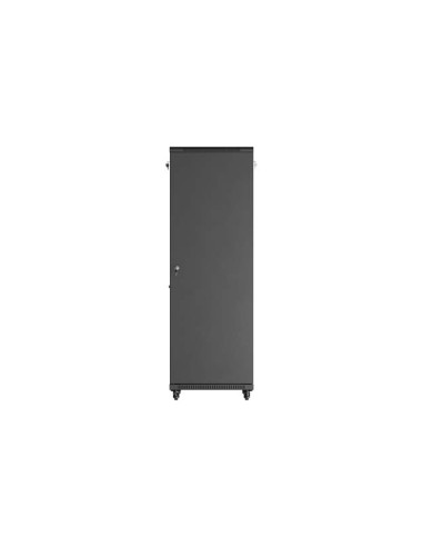 LANBERG 19" VOĽNE STOJÚCA RACKOVÁ SKRIŇA 37U/600X600 (FLAT PACK) S PRESKLENÝMI DVERAMI ČIERNA