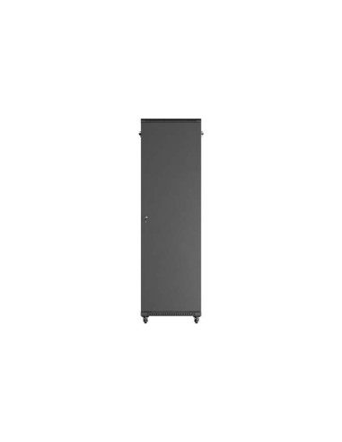 LANBERG INŠTALAČNÝ SKRIŇOVÝ ROZVADEČ 19" 42U 600X1000 ČIERNE SKLENENÉ DVERE (PLOCHÉ BALENIE)