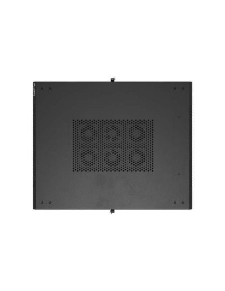 LANBERG 19" VOĽNE STOJÚCA RACKOVÁ SKRIŇA 42U/800X1000 (FLAT PACK) S PRESKLENÝMI DVERAMI ČIERNA