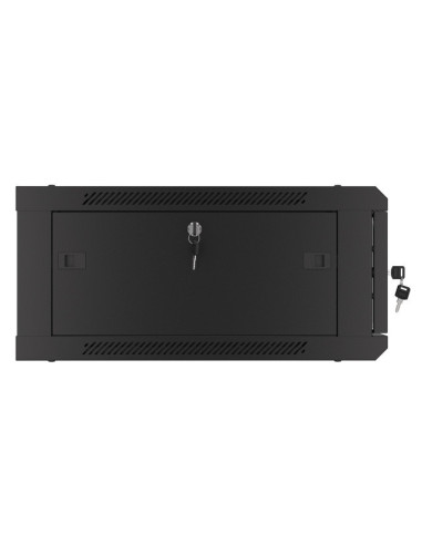 LANBERG RACKOVÁ SKRIŇA 19" PRO MONTÁŽ NA STENU 4U/600X600 (FLAT PACK) V2 ČIERNA