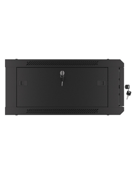 LANBERG RACKOVÁ SKRIŇA 19" PRO MONTÁŽ NA STENU 4U/600X600 (FLAT PACK) V2 ČIERNA