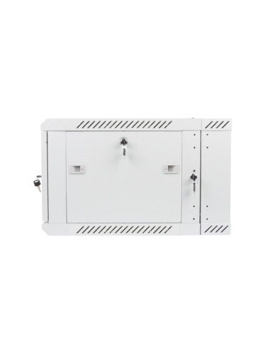 LANBERG RACKOVÁ SKRIŇA 19" DVOJDIELNA NÁSTENNÁ 6U/600X600 (FLAT PACK) ŠEDÁ