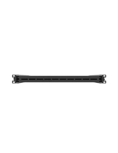LANBERG POSUVNÁ POLICA PRO 19" RACKOVÉ SKRINE 350MM ČIERNA (1U/445X350MM, NOSNOSŤ 35KG, 4-BODOVÉ M