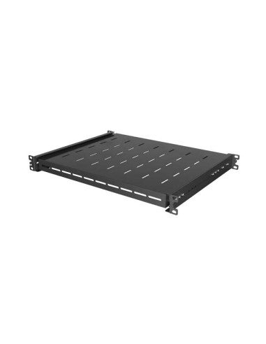 LANBERG POSUVNÁ POLICA PRO 19" RACKOVÉ SKRINE 350MM ČIERNA (1U/445X350MM, NOSNOSŤ 35KG, 4-BODOVÉ M