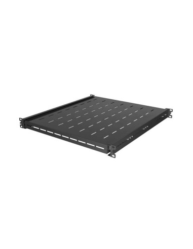 LANBERG POSUVNÁ POLICA PRO 19" RACKOVÉ SKRINE 500MM ČIERNA (1U/445X500MM, NOSNOSŤ DO 35KG, 4-P