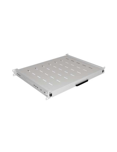 LANBERG POSUVNÁ POLICA PRO 19" RACKOVÉ SKRINE 350MM ŠEDÁ (1U/445X350MM, NOSNOSŤ DO 35KG, 4PO