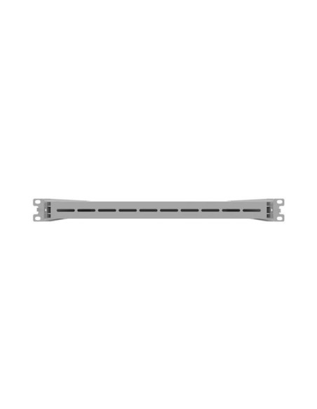 LANBERG POSUVNÁ POLICA PRO 19" RACKOVÉ SKRINE 500MM ŠEDÁ (1U/445X500MM, NOSNOSŤ DO 35KG, 4PO