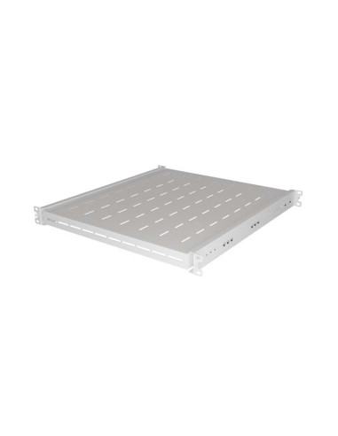 LANBERG POSUVNÁ POLICA PRO 19" RACKOVÉ SKRINE 500MM ŠEDÁ (1U/445X500MM, NOSNOSŤ DO 35KG, 4PO