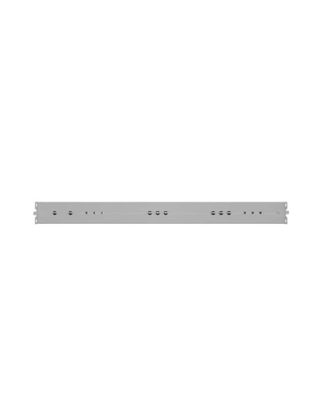LANBERG POSUVNÁ POLICA PRO 19" RACKOVÉ SKRINE 500MM ŠEDÁ (1U/445X500MM, NOSNOSŤ DO 35KG, 4PO
