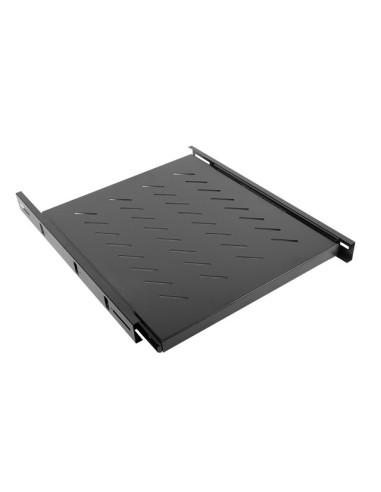 LANBERG 19" POSUVNÁ POLICA 1U/463X550MM MAX. NOSNOSŤ DO 60 KG ČIERNA