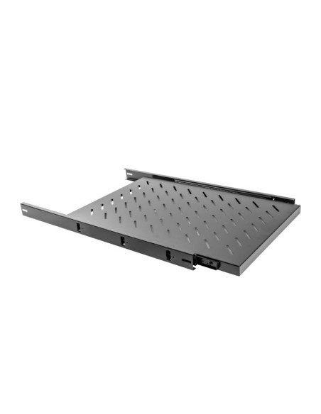 LANBERG 19" POSUVNÁ POLICA 1U/465X750MM MAX. NOSNOSŤ DO 60 KG ČIERNA