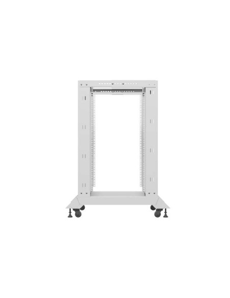 LANBERG OTVORENÝ RACK 19" 18U 600X800 ŠEDÝ