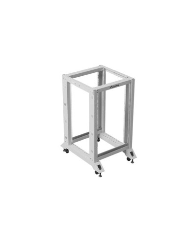 LANBERG OTVORENÝ RACK 19" 18U 600X800 ŠEDÝ